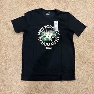 Hoka Black T-Shirt with New York Graphic